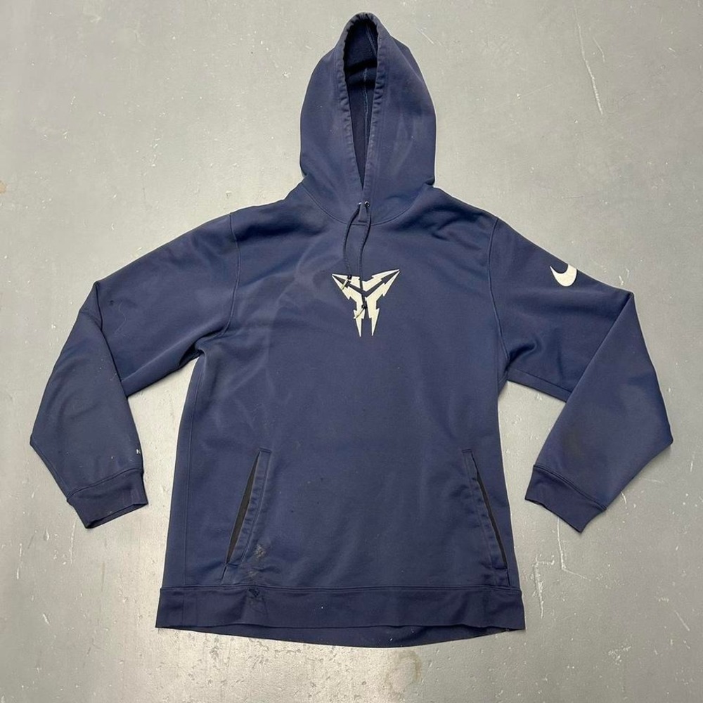 Vintage Nike Kobe Bryant y2k grey tag thrashed and distressed Hoodie